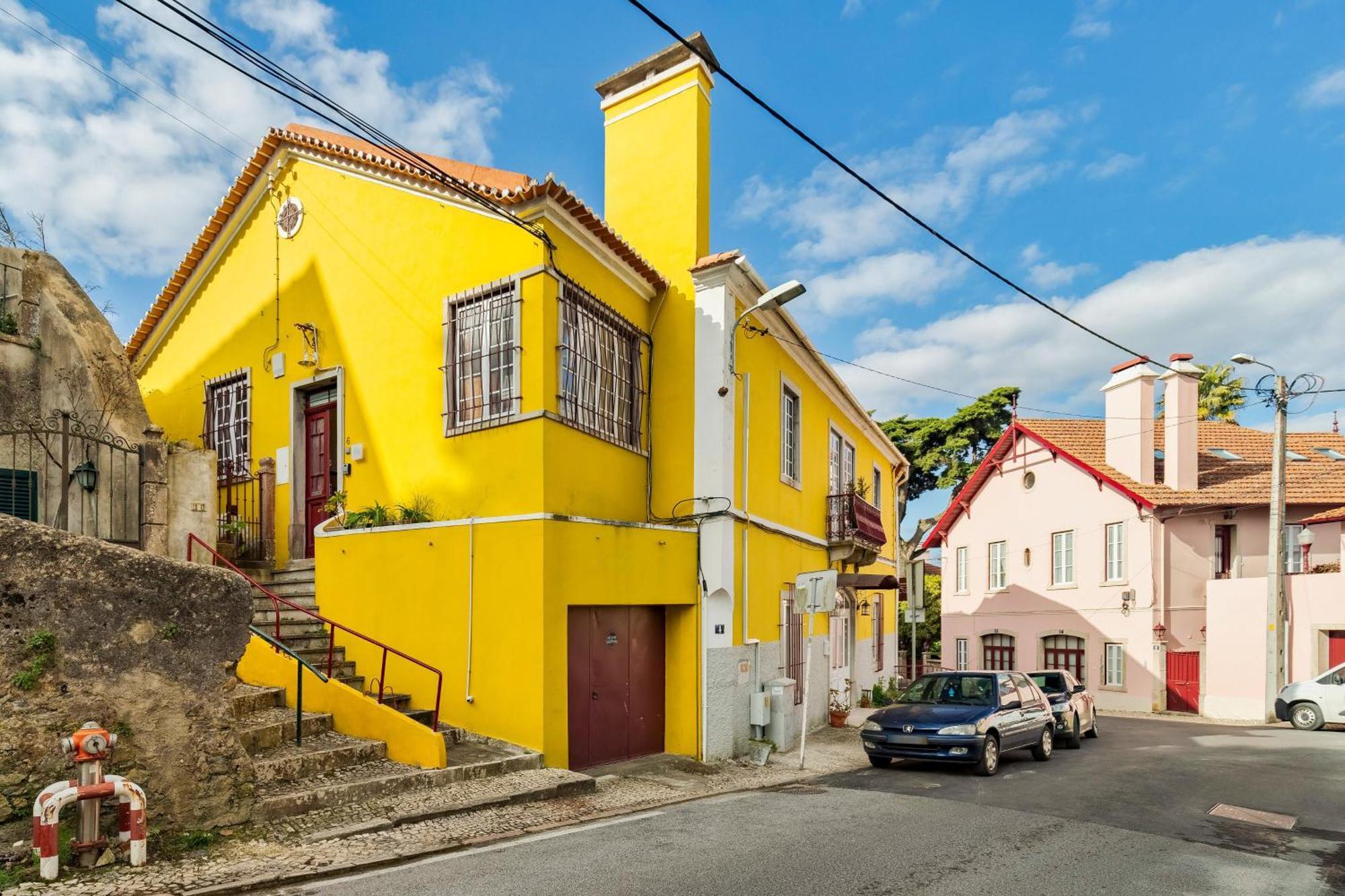 A Casa Amarela De Sintra Apartman Kültér fotó
